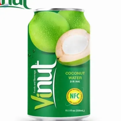 330ml VINUT Original Taste Coconut Water Juice by NAM VIET FOODS & BEVERAGE JSC