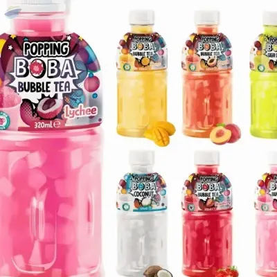 330ml Vinut Popping Boba Bubble Tea Juice Drink by NAM VIET FOODS & BEVERAGE JSC