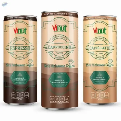 250ML Arabica & Robusta Coffee Drink by NAM VIET FOODS & BEVERAGE JSC