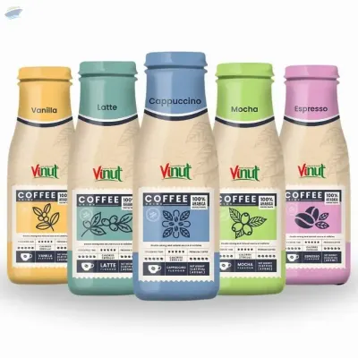 405ml VINUT Arabica Robusta Coffee Drink by NAM VIET FOODS & BEVERAGE JSC