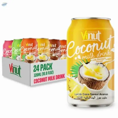 330ml Coconut Milk Drink Flavored Variety by NAM VIET FOODS & BEVERAGE JSC