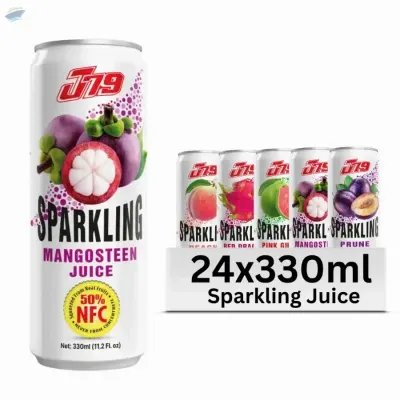 330ml Sparkling Mangosteen Juice Drink by NAM VIET FOODS & BEVERAGE JSC
