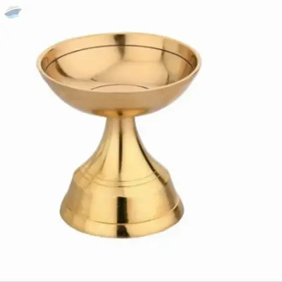 Brass Standing Diya Radiant Glow by Anand