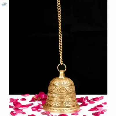 Brass Temple Bell For Prayer by Anand
