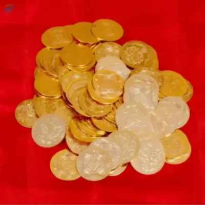 Lakshmi Kubera Coins For Fortune And Good Luck by Anand