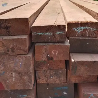 Red MERANTI - Bangkirai for Construction Pole