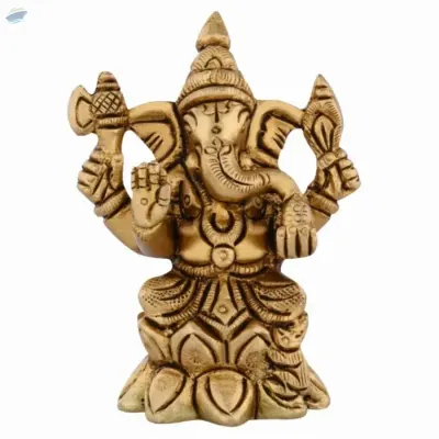 Small Kamal Ganesha by Anand