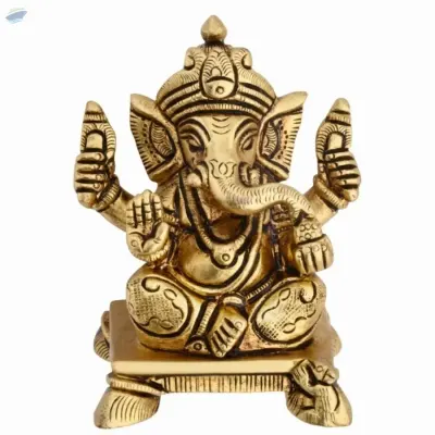 Ganesh Chowki Idol Devotional Piece by Anand