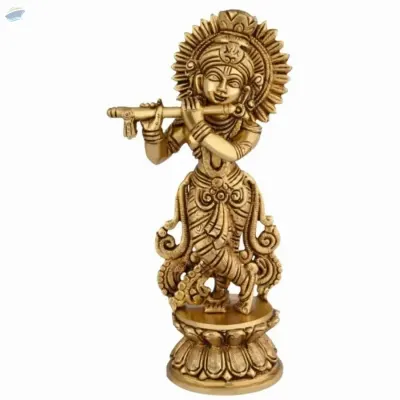 Elegant Standing Krishna Murti by Anand