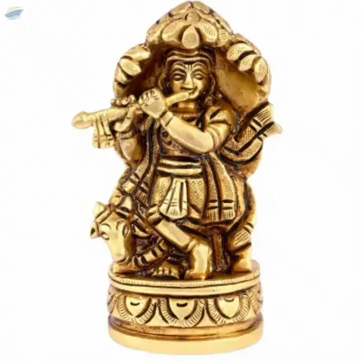 Krishna Kadamba Tree Statue by Anand
