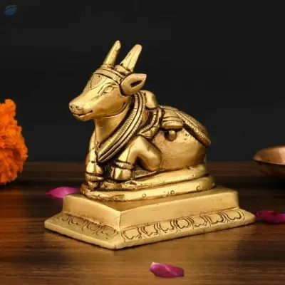 Nandi Bull Statue for Home Decor by Anand