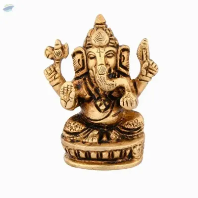 Brass Ganpati Bappa Murti by Anand