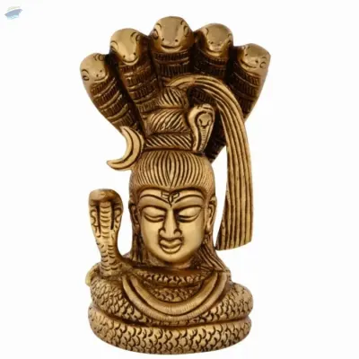 Exquisite Lord Shiva Face Statues by Anand