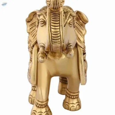 Elephant Brass Statue by Anand