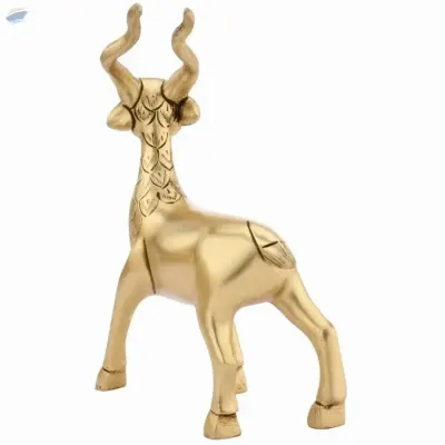 Antique-Style Deer Sculpture by Anand