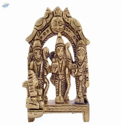 Sacred Brass Ram Darbar Statue by Anand