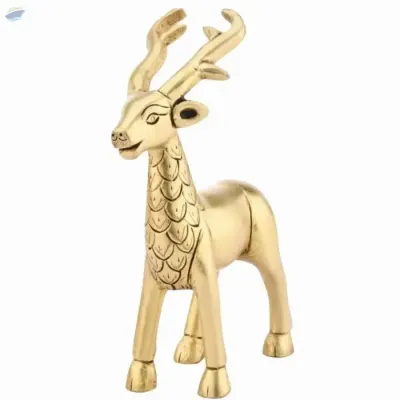 Brass Deer Statue Gift Idea by Anand