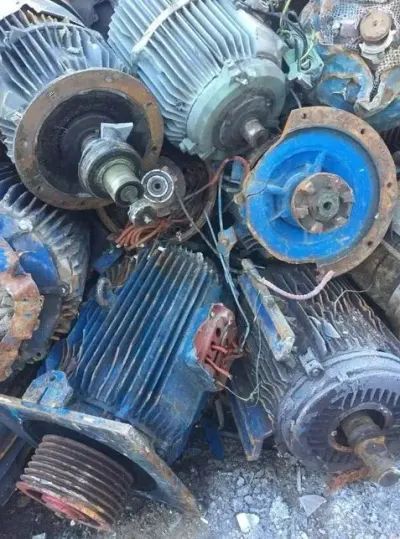 Electric Motor  Scrapes