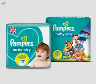 Pampers Baby-Dry Diapers Sizes 3 to 8 Patrol by Thai Peace Pulp (Thailand) Co., Ltd