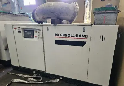 Used Ingersoll-Rand SSR-EP100 compressor by Fico International