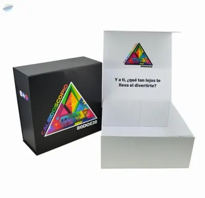 Customized  Magnetic Folding Gift Box by Guangdong Bosing Paper Packaging & Printing Co., Ltd