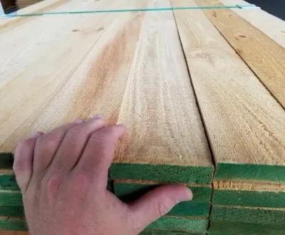 Resawn Face Cypress Lumber