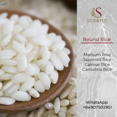Round Rice From Vietnam by Sunrise Ins Vietnam