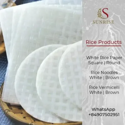 Rice Noodles,  Roll Paper From Vietnam by Sunrise Ins Vietnam