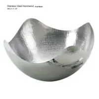 Hammered Fruit Serving Bowl by Ayushri Industries