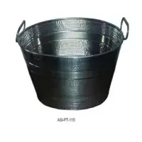 Small Hammered SS Party Tube by Ayushri Industries