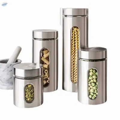 Air Tight Front Glass Containers by Ayushri Industries