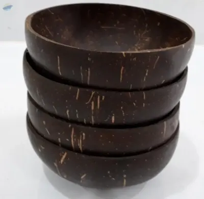 Coconut Shell Bowl by VIGI FARM PRODUCTION COMPANY LIMITED