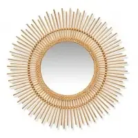 Natural Wicker Rattan Mirror by 99 Gold Data Processing Trading Company Limited