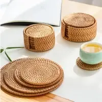 Placemat Decor Wood Cup by 99 Gold Data Processing Trading Company Limited