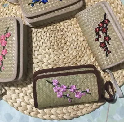 Vintage Basket For Women/ Seagrass Basket by 99 Gold Data Processing Trading Company Limited