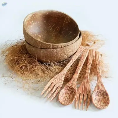Coconut Cutlery by 99 Gold Data Processing Trading Company Limited