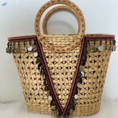 Straw Bag For Charmful Ladies by 99 Gold Data Processing Trading Company Limited