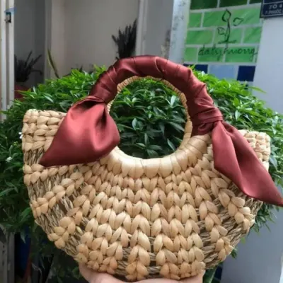 Water Hyacinth Ladies Bag by 99 Gold Data Processing Trading Company Limited