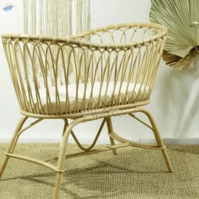 Rattan Baby Crib by 99 Gold Data Processing Trading Company Limited