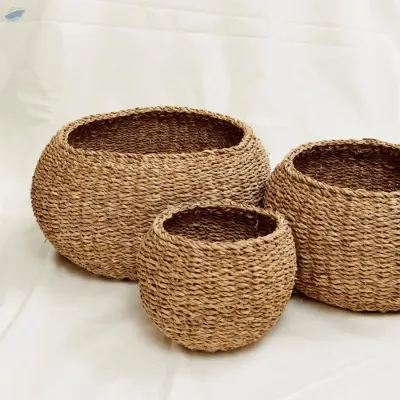 Seagrass Basket by 99 Gold Data Processing Trading Company Limited