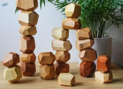 Tumi Ishi Wooden Balance Block by 99 Gold Data Processing Trading Company Limited