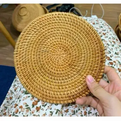 Rattan Plate For Decoration by 99 Gold Data Processing Trading Company Limited