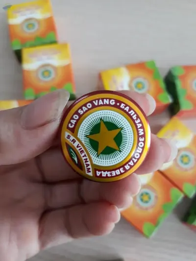 Golden Star Balm/Cao Sao Vang