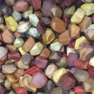 Tumi Ishi Wooden Rock by 99 Gold Data Processing Trading Company Limited