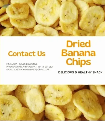 Dried Banana Chips/Dehydrated Bananas by 99 Gold Data Processing Trading Company Limited