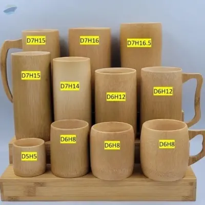 Hot Selling Stylish Bamboo Cups by 99 Gold Data Processing Trading Company Limited