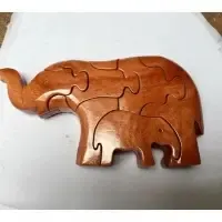 Wooden Animal Craft by 99 Gold Data Processing Trading Company Limited