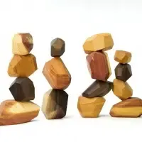 Blance Wood Blocks Tumi Ishi by 99 Gold Data Processing Trading Company Limited