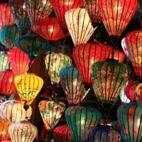 Silk lantern Hoi An by 99 Gold Data Processing Trading Company Limited