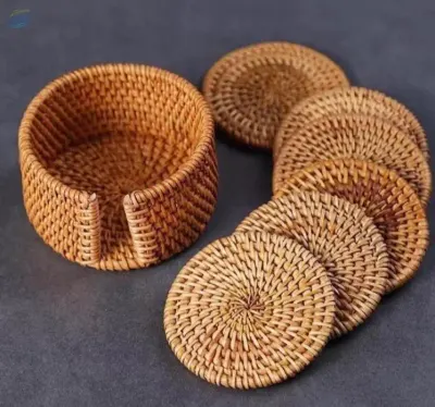 Rattan Coaster by 99 Gold Data Processing Trading Company Limited